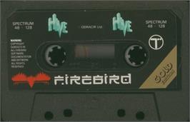 Cartridge artwork for Hive on the Sinclair ZX Spectrum.