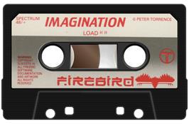 Cartridge artwork for Imagination on the Sinclair ZX Spectrum.