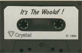 Cartridge artwork for It's The Wooluf! on the Sinclair ZX Spectrum.