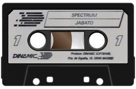 Cartridge artwork for Jabato on the Sinclair ZX Spectrum.