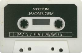 Cartridge artwork for Jason's Gem on the Sinclair ZX Spectrum.