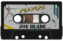 Cartridge artwork for Joe Blade 3 on the Sinclair ZX Spectrum.