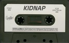 Cartridge artwork for Kidnap on the Sinclair ZX Spectrum.