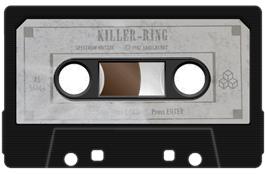 Cartridge artwork for Killer Ring on the Sinclair ZX Spectrum.