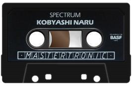 Cartridge artwork for Kobyashi Naru on the Sinclair ZX Spectrum.