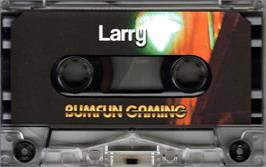 Cartridge artwork for Larry on the Sinclair ZX Spectrum.