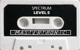Cartridge artwork for Level 5 on the Sinclair ZX Spectrum.