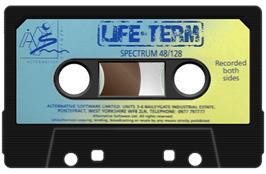 Cartridge artwork for Life-term on the Sinclair ZX Spectrum.