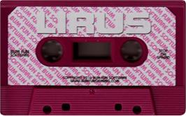 Cartridge artwork for Lirus on the Sinclair ZX Spectrum.