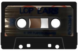 Cartridge artwork for Lop Ears on the Sinclair ZX Spectrum.