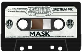 Cartridge artwork for MASK on the Sinclair ZX Spectrum.