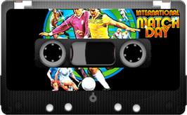 Cartridge artwork for Match Day II on the Sinclair ZX Spectrum.