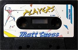 Cartridge artwork for Matt Lucas - Florida Detective on the Sinclair ZX Spectrum.