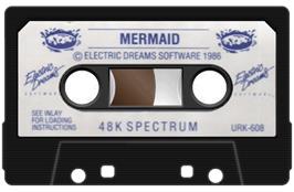 Cartridge artwork for Mermaid Madness on the Sinclair ZX Spectrum.