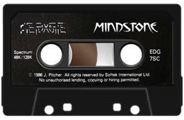 Cartridge artwork for Mindstone on the Sinclair ZX Spectrum.