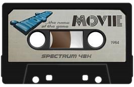 Cartridge artwork for Movie on the Sinclair ZX Spectrum.
