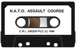 Cartridge artwork for Nato Assault Course on the Sinclair ZX Spectrum.
