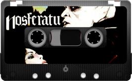Cartridge artwork for Nosferatu the Vampyre on the Sinclair ZX Spectrum.