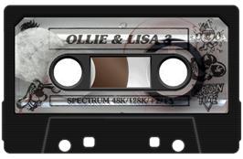 Cartridge artwork for Olli & Lissa 3: The Candlelight Adventure on the Sinclair ZX Spectrum.