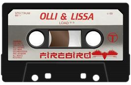 Cartridge artwork for Olli And Lissa on the Sinclair ZX Spectrum.