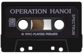 Cartridge artwork for Operation Hanoi on the Sinclair ZX Spectrum.
