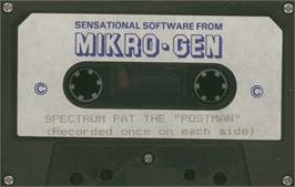 Cartridge artwork for Pat The Postman on the Sinclair ZX Spectrum.