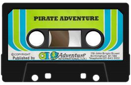 Cartridge artwork for Pirate Adventure on the Sinclair ZX Spectrum.