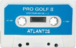 Cartridge artwork for Pro Golf 2 on the Sinclair ZX Spectrum.