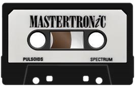 Cartridge artwork for Pulsoids on the Sinclair ZX Spectrum.