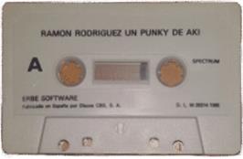 Cartridge artwork for Ramon Rodriguez on the Sinclair ZX Spectrum.