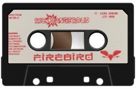 Cartridge artwork for Rick Dangerous on the Sinclair ZX Spectrum.