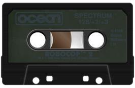 Cartridge artwork for Robocop 2 on the Sinclair ZX Spectrum.
