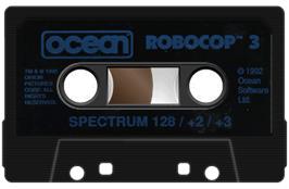 Cartridge artwork for Robocop 3 on the Sinclair ZX Spectrum.