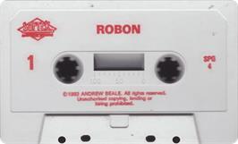 Cartridge artwork for Robon on the Sinclair ZX Spectrum.