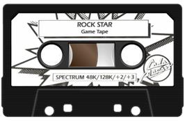 Cartridge artwork for Rock Star Ate My Hamster on the Sinclair ZX Spectrum.