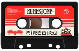 Cartridge artwork for Runestone on the Sinclair ZX Spectrum.