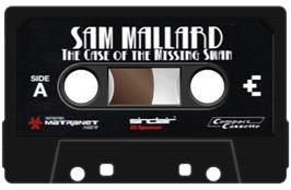 Cartridge artwork for Sam Mallard - The Case Of The Missing Swan on the Sinclair ZX Spectrum.