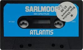 Cartridge artwork for Sarlmoor on the Sinclair ZX Spectrum.