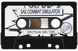 Cartridge artwork for Sas - Operation Thunderflash!! on the Sinclair ZX Spectrum.