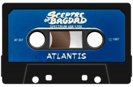 Cartridge artwork for Sceptre of Bagdad on the Sinclair ZX Spectrum.