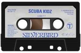 Cartridge artwork for Scuba Kidz on the Sinclair ZX Spectrum.