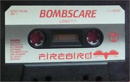 Cartridge artwork for Short's Fuse on the Sinclair ZX Spectrum.