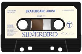 Cartridge artwork for Skateboard Joust on the Sinclair ZX Spectrum.