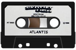 Cartridge artwork for Skatin' Usa on the Sinclair ZX Spectrum.