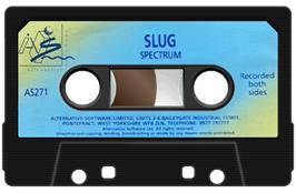 Cartridge artwork for Slug on the Sinclair ZX Spectrum.