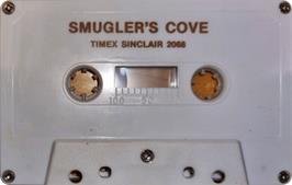 Cartridge artwork for Smuggler's Cove on the Sinclair ZX Spectrum.