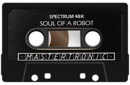 Cartridge artwork for Soul of a Robot on the Sinclair ZX Spectrum.