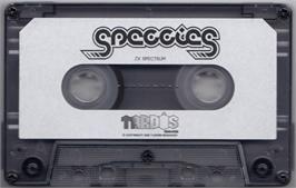 Cartridge artwork for Speccies, The on the Sinclair ZX Spectrum.