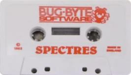 Cartridge artwork for Spectres on the Sinclair ZX Spectrum.