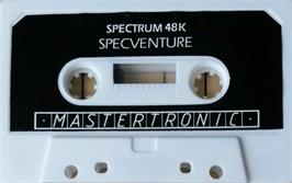 Cartridge artwork for Specventure on the Sinclair ZX Spectrum.